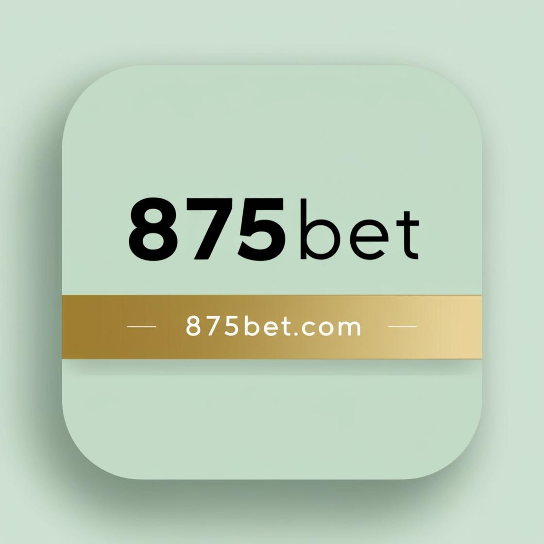 Logo da 875bet